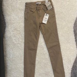 Zara nude skinny jeans